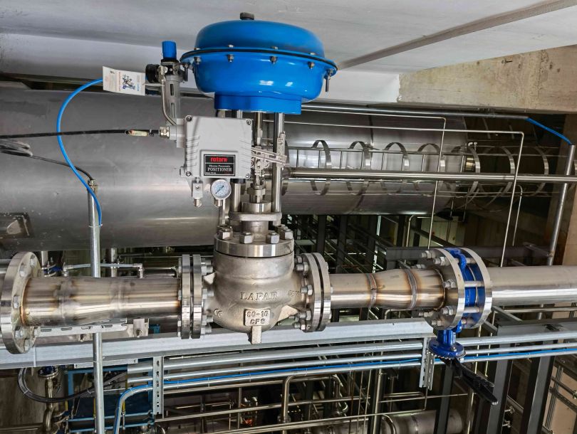  气动薄膜调节阀成功应用于淀粉糖行业,蓝帕