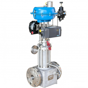 气动波纹管保温夹套调节阀