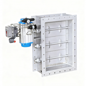 气动方形通风蝶阀